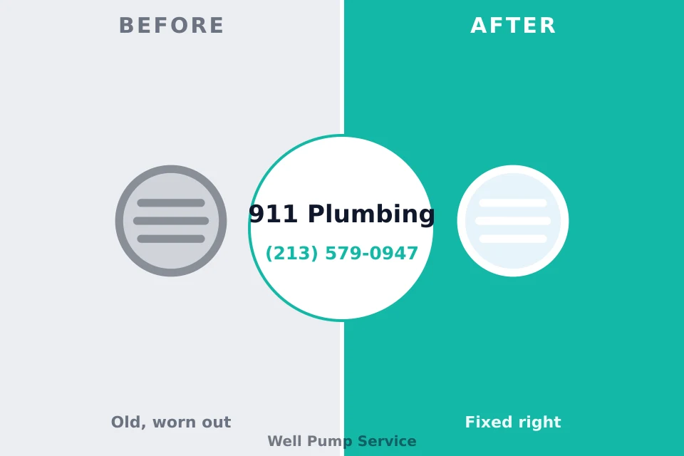 Before and after: plumbing repair Brownsburg, IN